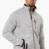 Canada Weather Gear Fleece Full Zip Lightweight Jacket - Grey