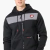 Canada Weather Gear Fleece Lined Zip Up Hoodie - Black
