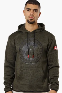 Canada Weather Gear Fleece Pullover Hoodie - Olive