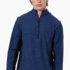 Canada Weather Gear Fleece Pullover Sweatshirt - Navy