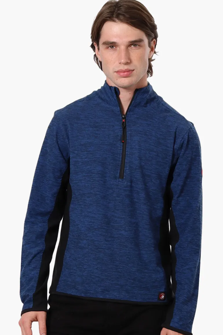 Canada Weather Gear Fleece Pullover Sweatshirt - Navy