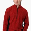 Canada Weather Gear Fleece Pullover Sweatshirt - Red