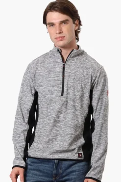 Canada Weather Gear Fleece Pullover Sweatshirt - Grey
