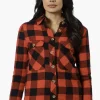 Canada Weather Gear Fleece Lined Lightweight Jacket - Red