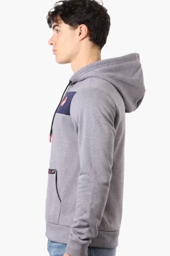Canada Weather Gear Fleece Lined Zip Up Hoodie - Grey