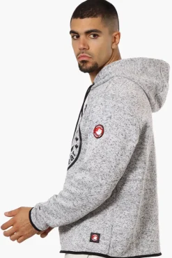 Canada Weather Gear Fleece Pullover Hoodie - Grey