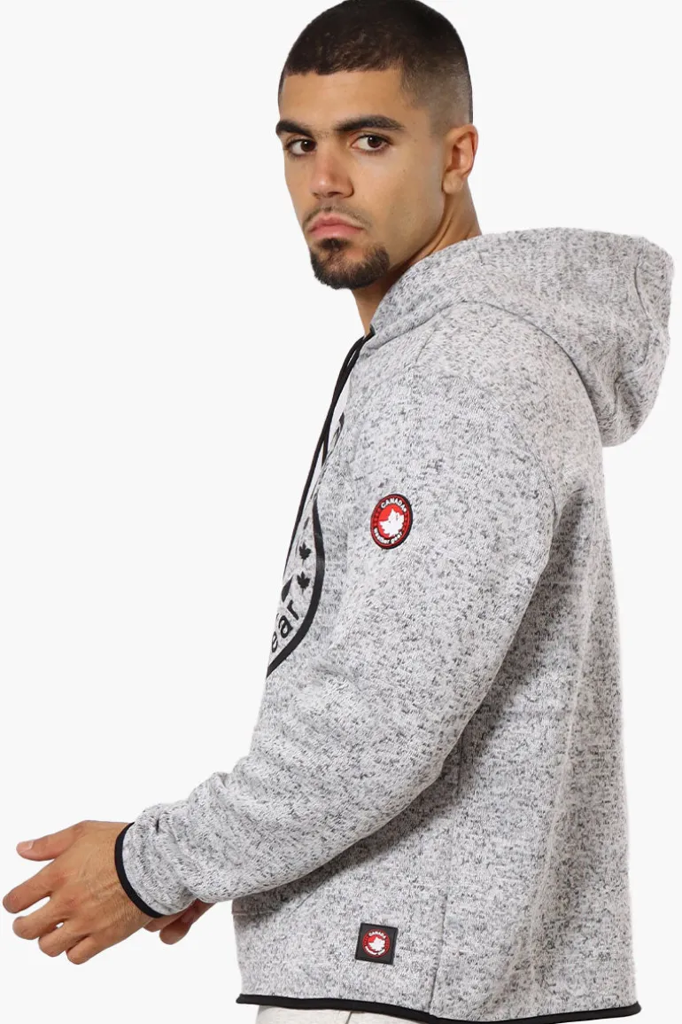 Canada Weather Gear Fleece Pullover Hoodie - Grey
