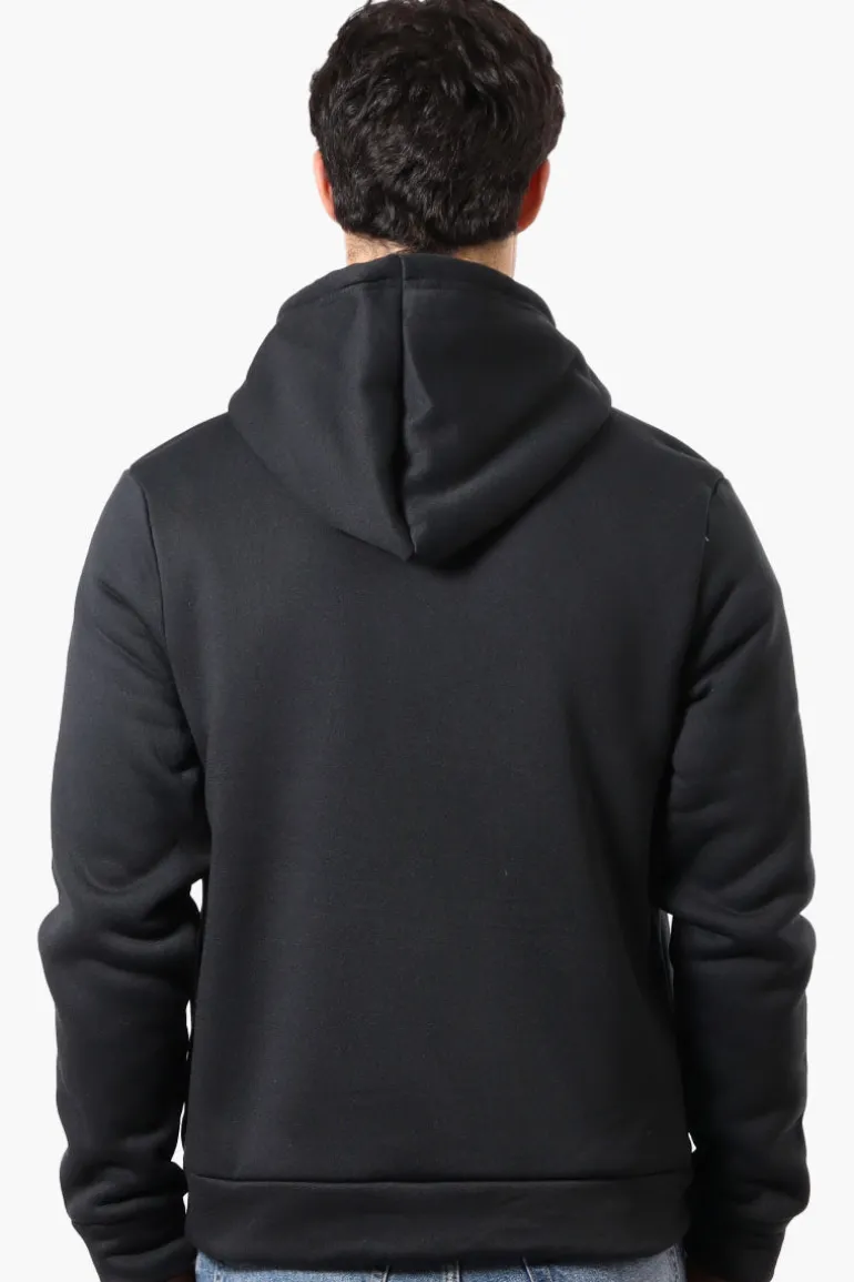 Canada Weather Gear Fleece Lined Zip Up Hoodie - Black