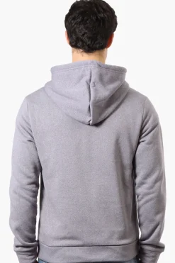 Canada Weather Gear Fleece Lined Zip Up Hoodie - Grey