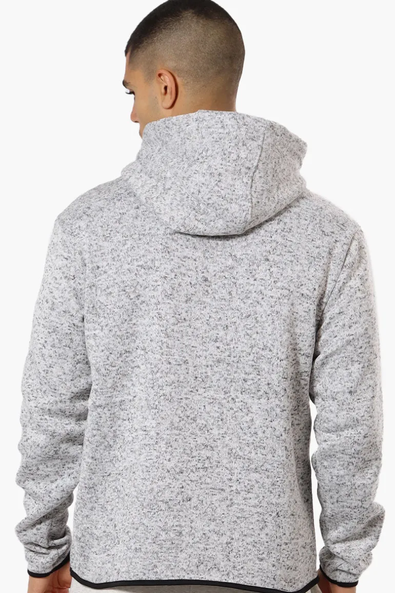 Canada Weather Gear Fleece Pullover Hoodie - Grey
