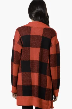 Canada Weather Gear Fold Over Wrap Cardigan - Red