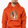 Canada Weather Gear Forest Graphic Hoodie - Orange