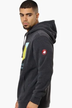 Canada Weather Gear Forest Graphic Hoodie - Grey