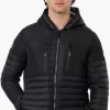 Canada Weather Gear Heat Retention Lining Bomber Jacket - Black