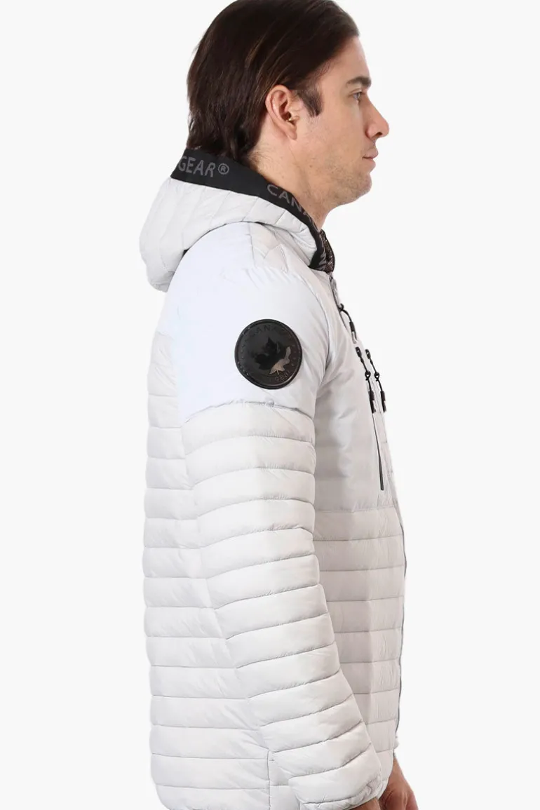 Canada Weather Gear Heat Retention Lining Bomber Jacket - White