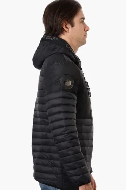 Canada Weather Gear Heat Retention Lining Bomber Jacket - Black