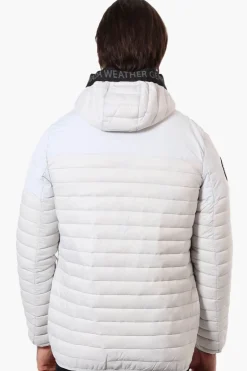 Canada Weather Gear Heat Retention Lining Bomber Jacket - White