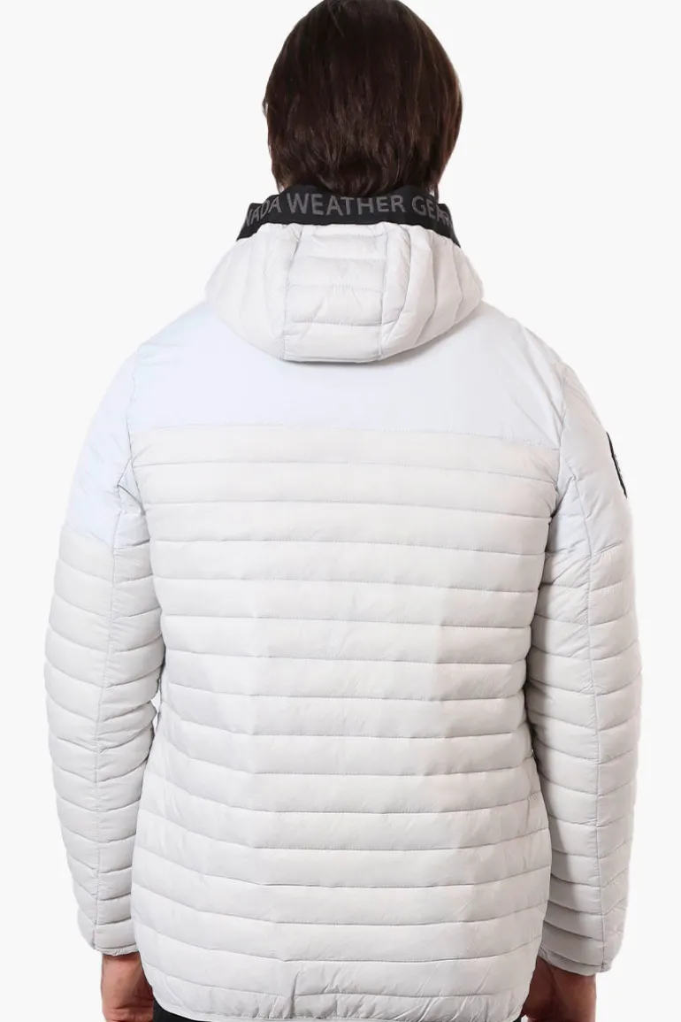 Canada Weather Gear Heat Retention Lining Bomber Jacket - White
