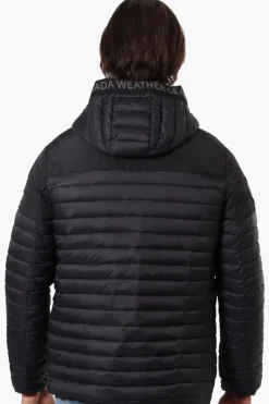Canada Weather Gear Heat Retention Lining Bomber Jacket - Black