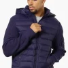Canada Weather Gear Hooded Sweater Knit Lightweight Jacket - Navy