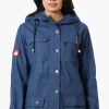 Canada Weather Gear Hooded Soft Shell Lightweight Jacket - Navy