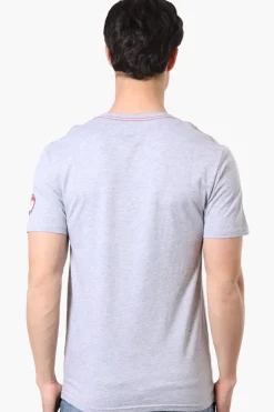 Canada Weather Gear I Am Canadian Print Tee - Grey