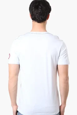 Canada Weather Gear Leaf Print Tee - Blue