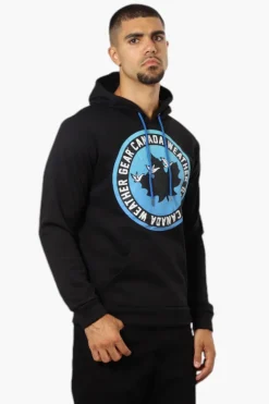 Canada Weather Gear Logo Print Hoodie - Black