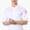 Canada Weather Gear Mesh Short Sleeve Polo Shirt - White