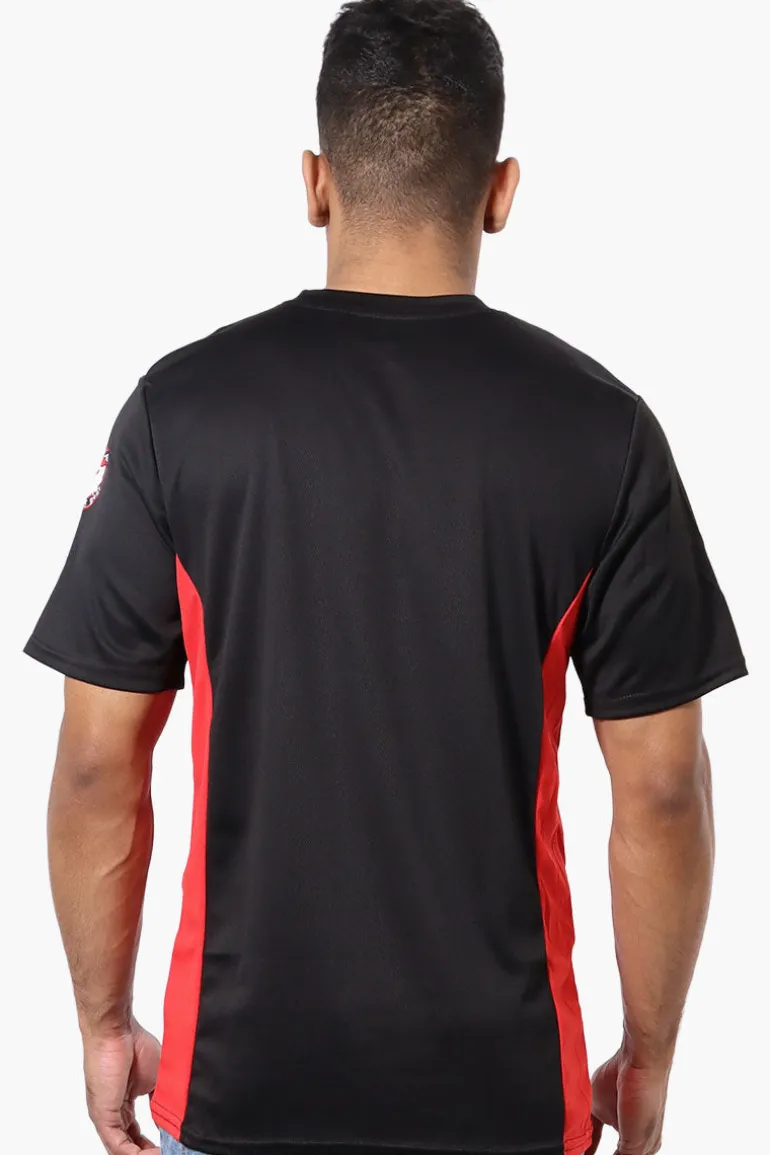Canada Weather Gear Mesh Crew Neck Tee - Black