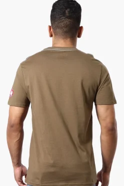 Canada Weather Gear Mountain Print Tee - Brown