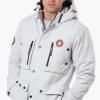 Canada Weather Gear Mouton Lined Parka Jacket - White