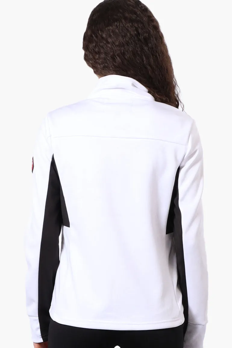 Canada Weather Gear Nylon Puffer Lightweight Jacket - White