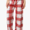 Canada Weather Gear Plaid Wide Leg Pajama Pants - Red