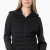 Canada Weather Gear Puffer Techno Fleece Lightweight Jacket - Black