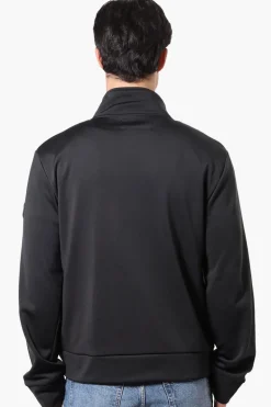 Canada Weather Gear Puffer Techno Fleece Lightweight Jacket - Black