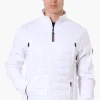 Canada Weather Gear Quilted Fleece Puffer Lightweight Jacket - White