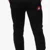 Canada Weather Gear Side Stripe Tie Waist Joggers - Black