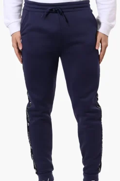 Canada Weather Gear Side Detail Tie Waist Joggers - Navy