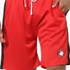 Canada Weather Gear Side Stripe Mesh Shorts - Red