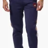 Canada Weather Gear Side Stripe Colour Block Joggers - Navy