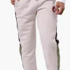 Canada Weather Gear Side Stripe Colour Block Joggers - Beige