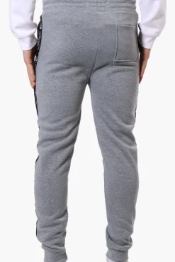 Canada Weather Gear Side Detail Tie Waist Joggers - Grey