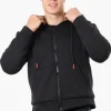 Canada Weather Gear Solid Sherpa Lined Lightweight Jacket - Black