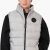Canada Weather Gear Solid Bubble Vest - Grey