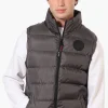 Canada Weather Gear Solid Bubble Vest - Grey