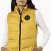 Canada Weather Gear Solid Bubble Vest - Mustard