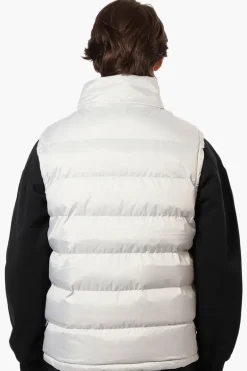 Canada Weather Gear Solid Bubble Vest - Stone