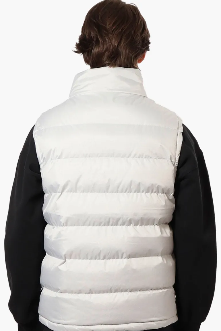 Canada Weather Gear Solid Bubble Vest - Stone