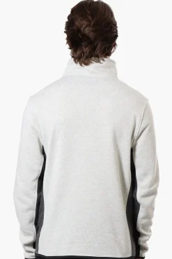 Canada Weather Gear Solid Half Zip Sweatshirt - White